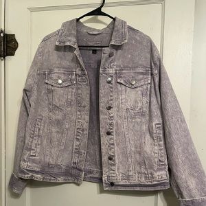 Lavender Universal Threads Denim Jacket
